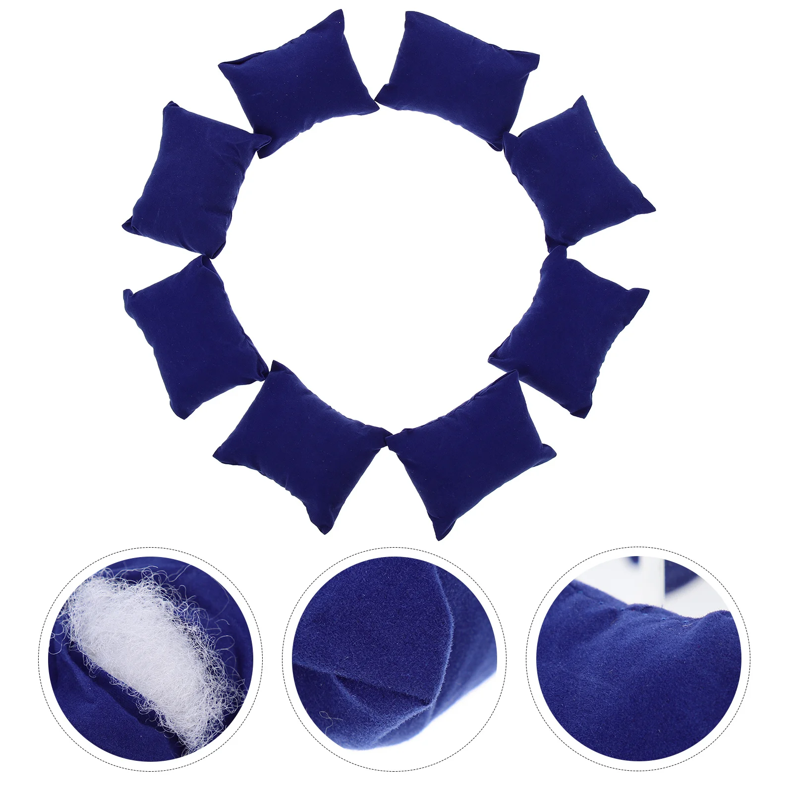 20pcs Watch Pillow Display Bracelet Cushion Jewelry Organizer Small Watch Box Liner Premium Pillow For Bracelet Display Storage
20pcs Watch Pillow Display Bracelet Cushion Jewelry Organizer Small Watch Box Liner Premium Pillow For Bracelet Display Storage