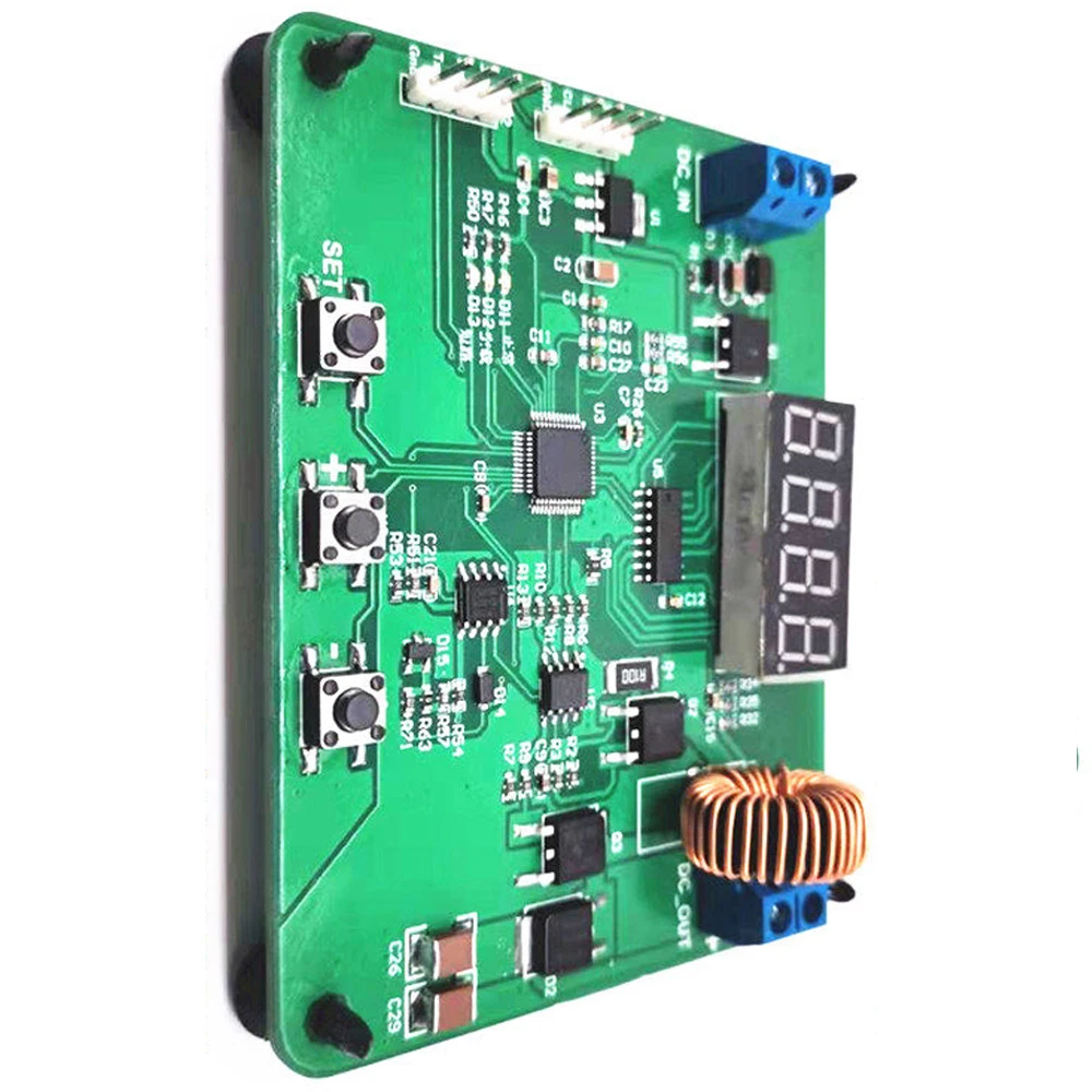 STM32F030C8T6 Digital Controlled Boost CC CV Power Supply Development Board 10-20V to 12-60V 3A Max Digital Tube Display Module
STM32F030C8T6 Digital Controlled Boost CC CV Power Supply Development Board 10-20V to 12-60V 3A Max Digital Tube Display Module