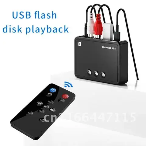 Bluetooth 5.0 Receiver APP IR Control AUX 3.5mm U Disk Stereo NFC Wireless Adapter For Home Speaker Car kit Audio Transmitter
Bluetooth 5.0 Receiver APP IR Control AUX 3.5mm U Disk Stereo NFC Wireless Adapter For Home Speaker Car kit Audio Transmitter