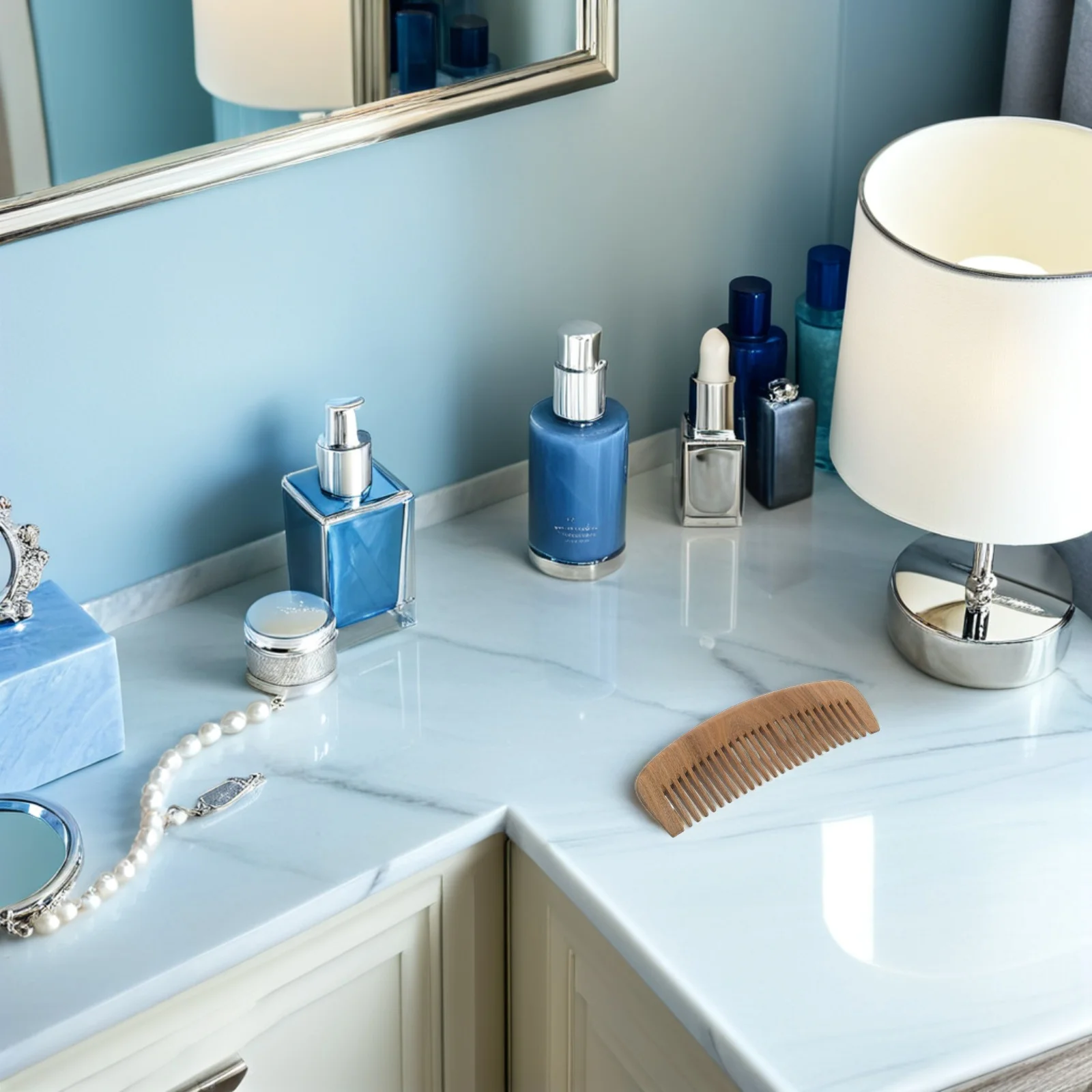 Wide Tooth Wooden Detangling Comb for All Hair Types - Natural Scalp Massage Hair Comb for Home Travel Use
Wide Tooth Wooden Detangling Comb for All Hair Types - Natural Scalp Massage Hair Comb for Home Travel Use