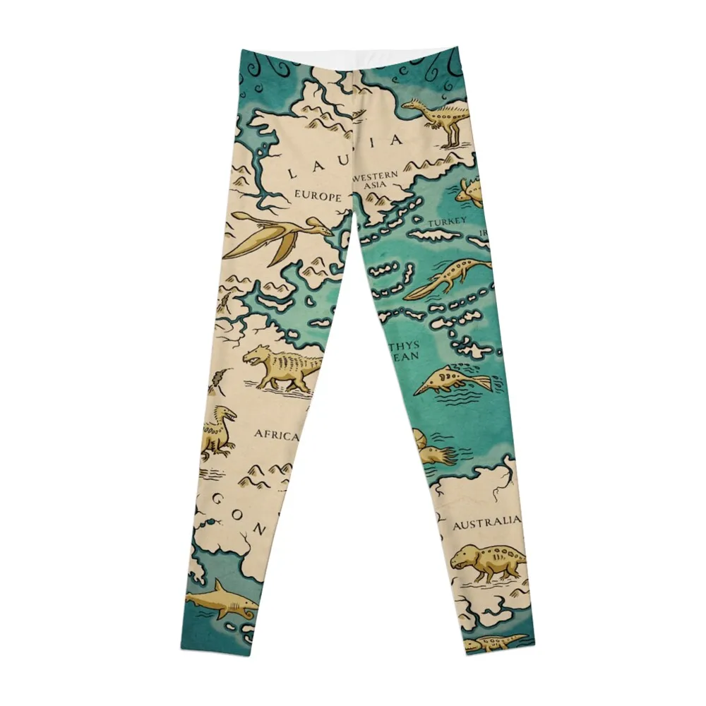 map of the supercontinent Pangaea Leggings Fitness clothing sports tennis for Women
map of the supercontinent Pangaea Leggings Fitness clothing sports tennis for Women