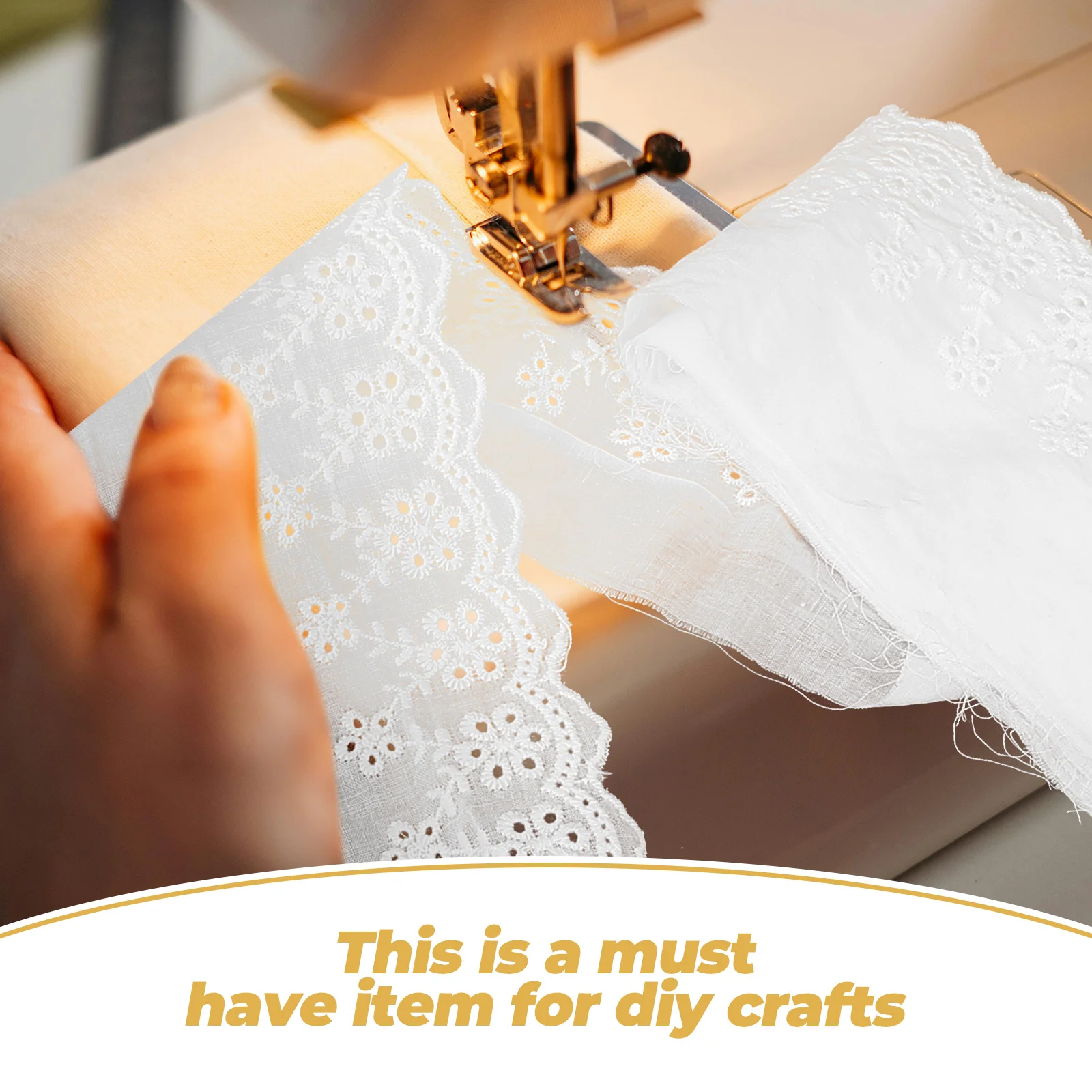 Embroidery Lace Fabric Cotton Trim for Sewing Embroidered Ribbon Crochet Apparel 
Embroidery Lace Fabric Cotton Trim for Sewing Embroidered Ribbon Crochet Apparel