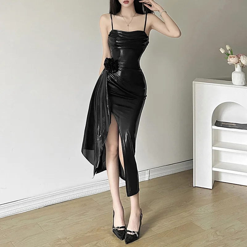 Sexy Modern Mermaid Homecoming Prom Dress Spaghetti Strap Asymmetrical Hem High Split Formal Evening Gown 2025 Free Customized
Sexy Modern Mermaid Homecoming Prom Dress Spaghetti Strap Asymmetrical Hem High Split Formal Evening Gown 2025 Free Customized