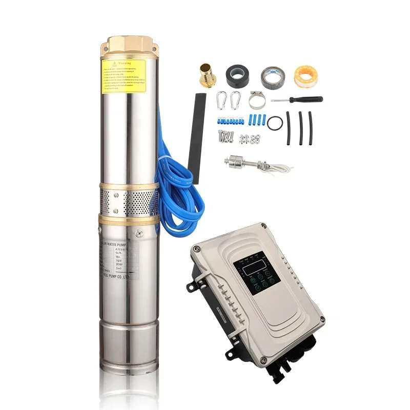 Solar Powered Pump System 0.75Hp-1.5Hp Stainless Steel Irrigation Pump with DC Controller for Home Agriculture & Garden Use
Solar Powered Pump System 0.75Hp-1.5Hp Stainless Steel Irrigation Pump with DC Controller for Home Agriculture & Garden Use