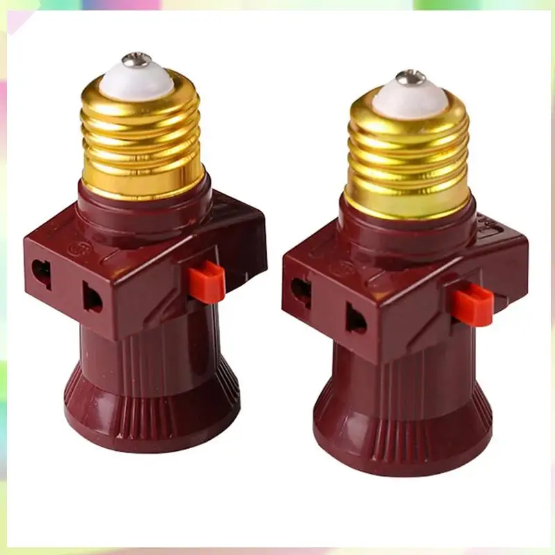 B23B E27 Screw Bulb Holder Converts To Switch Lamp Holder LED Bulb Adapter With Switch Bulb Socket Adapter
B23B E27 Screw Bulb Holder Converts To Switch Lamp Holder LED Bulb Adapter With Switch Bulb Socket Adapter