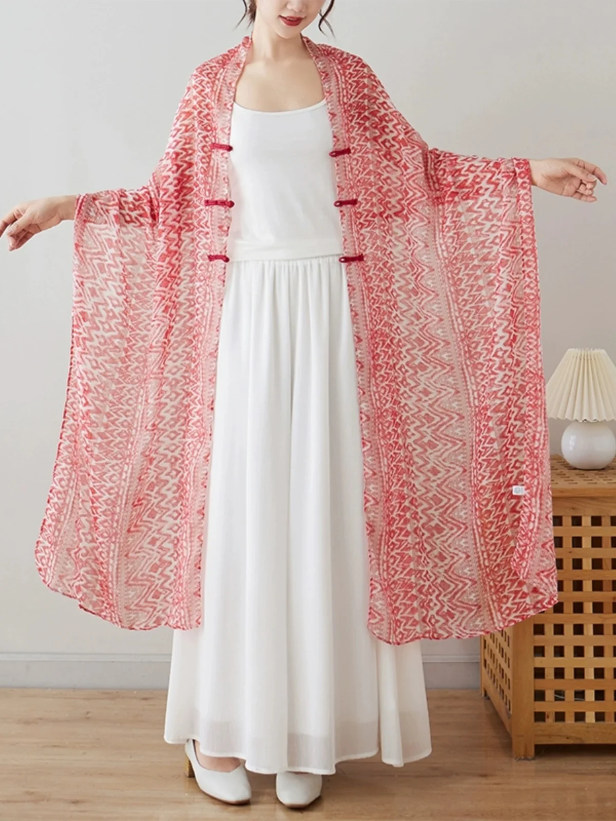 Fashionable Pink Summer Spring Beach Sunscreen Scarf Shawl Photography Ethnic Style Snug Fit Shawl Scarf for Women
Fashionable Pink Summer Spring Beach Sunscreen Scarf Shawl Photography Ethnic Style Snug Fit Shawl Scarf for Women
