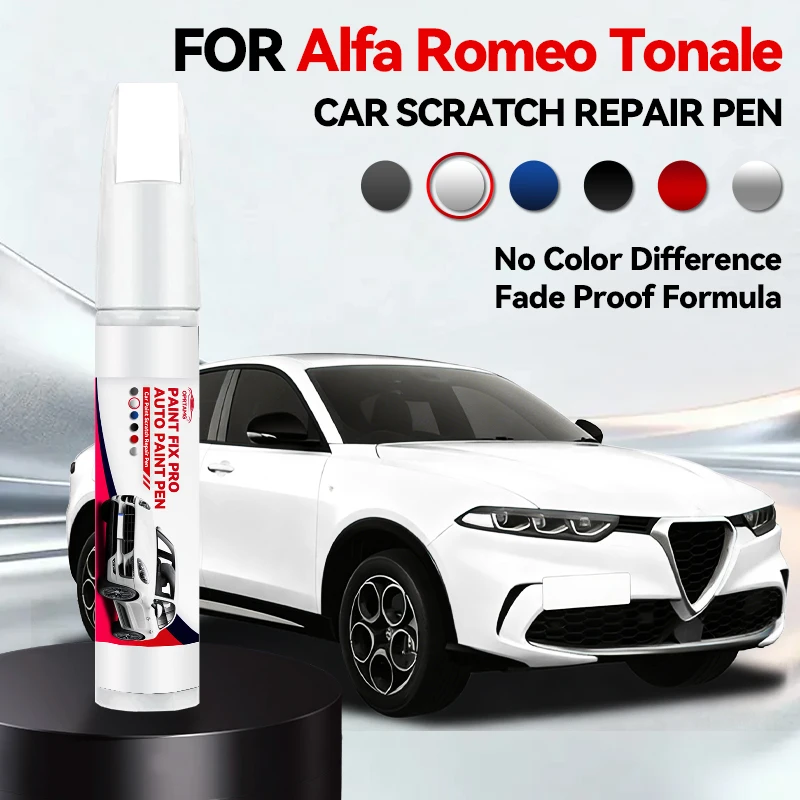 Ручка-корректор для ремонта лакокрасочного покрытия автомобиля Alfa Romeo Tonale, средство для удаления царапин, аксессуары для авто, цвета: белый 217, черный 414C, зеленый, серый 035
Ручка-корректор для ремонта лакокрасочного покрытия автомобиля Alfa Romeo Tonale, средство для удаления царапин, аксессуары для авто, цвета: белый 217, черный 414C, зеленый, серый 035
