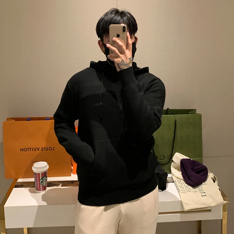 Autumn New Men's Knit Solid Color Sweater Business Casual Pullovers Classic Style Comfortable Slim Basic Sweater Male Brand L163
Autumn New Men's Knit Solid Color Sweater Business Casual Pullovers Classic Style Comfortable Slim Basic Sweater Male Brand L163