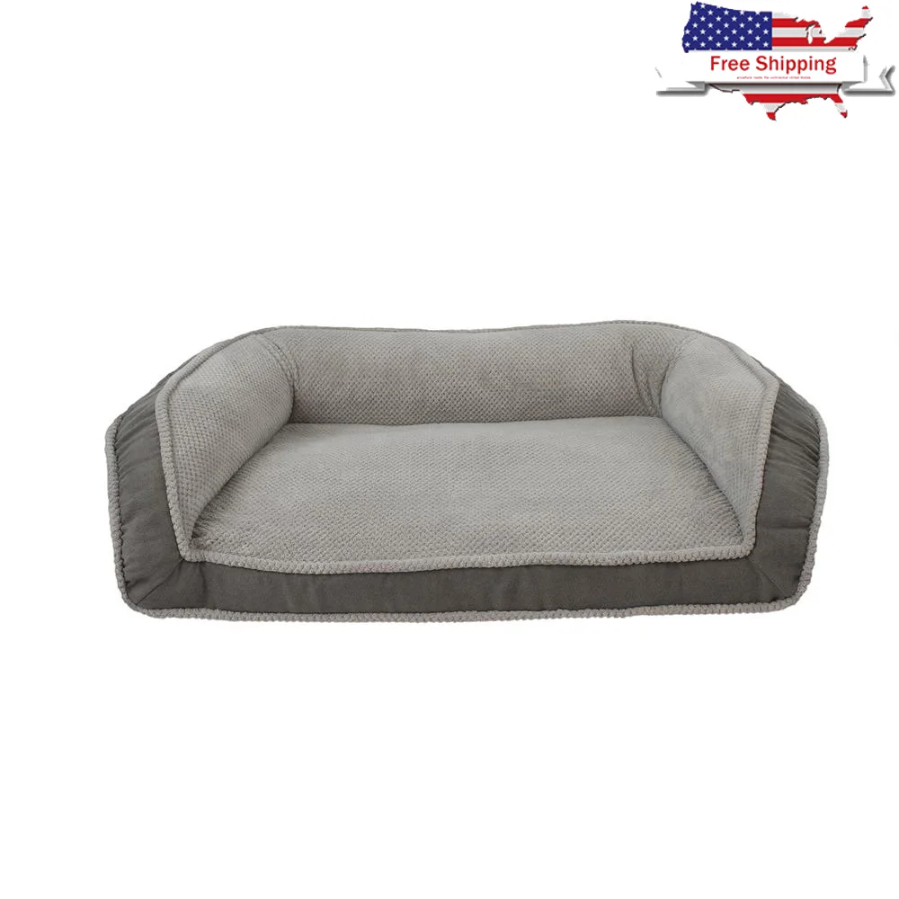 Deep Seated Pet Sofa Bed Dogs and Cats Cozy Washable Breathable Durable Ideal Support Small and Elderly Pets
Deep Seated Pet Sofa Bed Dogs and Cats Cozy Washable Breathable Durable Ideal Support Small and Elderly Pets