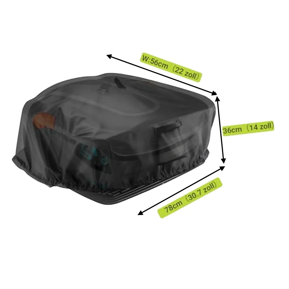 Waterproof Robotic Lawnmower Cover with Windproof Design Featuring Elastic Drawstring to Secure Fit in All Weather Conditions
Waterproof Robotic Lawnmower Cover with Windproof Design Featuring Elastic Drawstring to Secure Fit in All Weather Conditions
