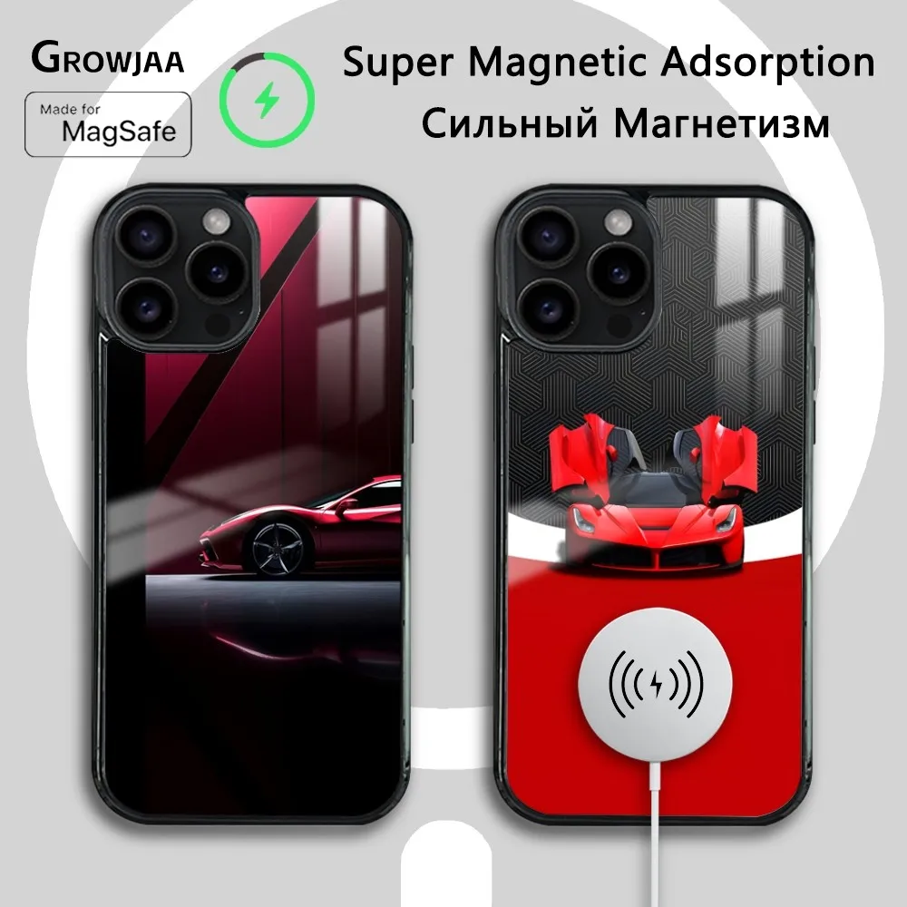 Cool Luxury Car F-Fer-rari Phone Case For iPhone 16 15 14 13 12 11 Pro Max Plus Mini Magsafe Mirror Wireless Magnetic Cover
Cool Luxury Car F-Fer-rari Phone Case For iPhone 16 15 14 13 12 11 Pro Max Plus Mini Magsafe Mirror Wireless Magnetic Cover