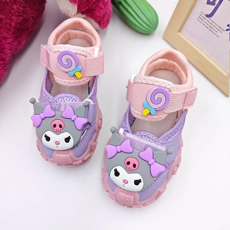 Kuromi Pendant Kawaii Sanrio Ins Fashion Princess Beach Shoes Summer Cute Cartoon Casual Sandals Lovely Gifts for Kids
Kuromi Pendant Kawaii Sanrio Ins Fashion Princess Beach Shoes Summer Cute Cartoon Casual Sandals Lovely Gifts for Kids