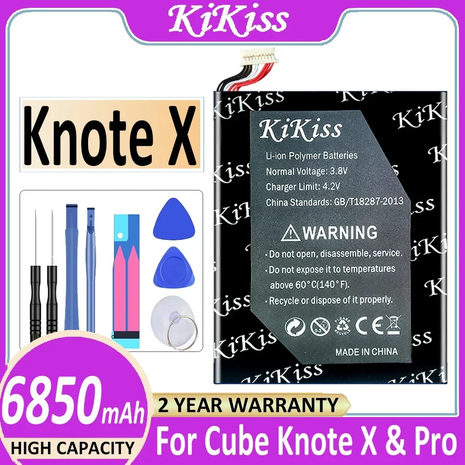 Аккумулятор KnoteX 6850 мАч для планшетного ПК ALLDOCUBE Cube Knote X & Pro, аккумулятор + Бесплатные инструменты
Аккумулятор KnoteX 6850 мАч для планшетного ПК ALLDOCUBE Cube Knote X & Pro, аккумулятор + Бесплатные инструменты