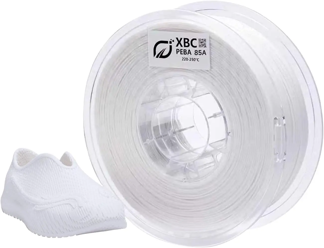 1.75mm Flexible 3D Printer Filament, 85A PEBA, 78% Rebound, Lightweight High-Speed Printing for Prototypes & Wearables, White 800g
1.75mm Flexible 3D Printer Filament, 85A PEBA, 78% Rebound, Lightweight High-Speed Printing for Prototypes & Wearables, White 800g