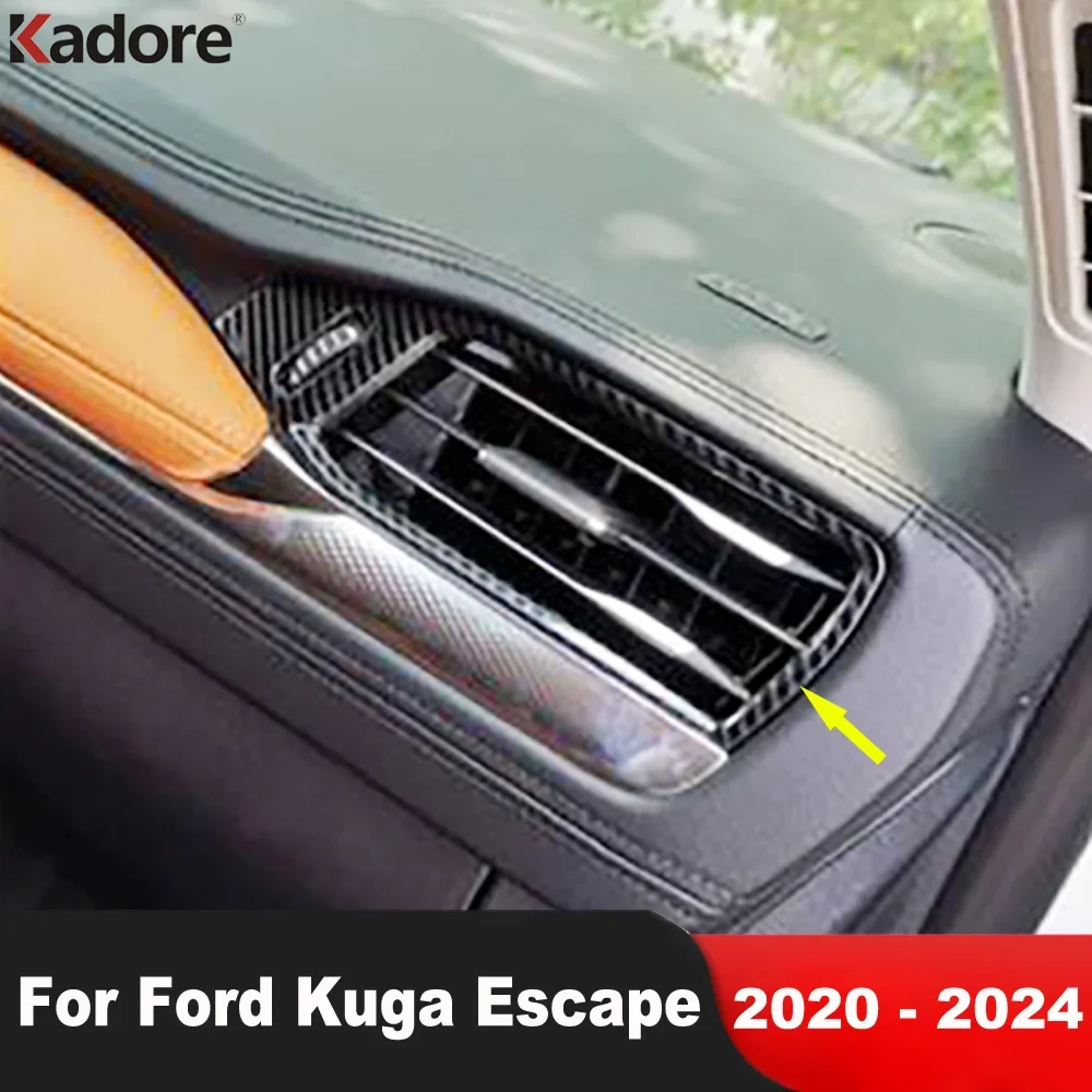 Боковая крышка вентиляционного отверстия для автомобиля, накладка для Ford Kuga Escape 2020 2021 2022 2023 2024, карбоновые аксессуары для внутреннего молдинга
Боковая крышка вентиляционного отверстия для автомобиля, накладка для Ford Kuga Escape 2020 2021 2022 2023 2024, карбоновые аксессуары для внутреннего молдинга