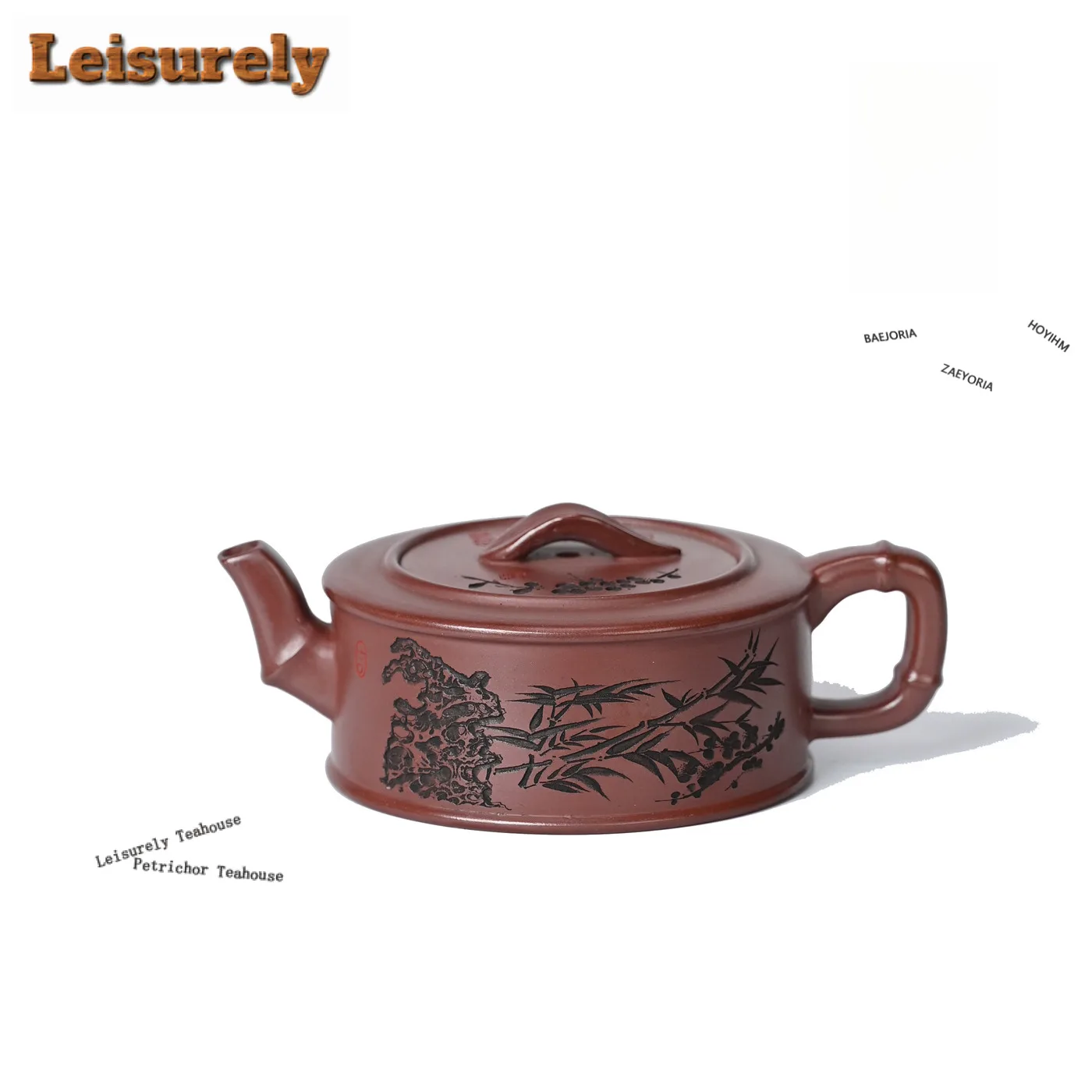 200ml Creative Yixing Purple Clay Teapots Handmade Bamboo Section Pot Raw Ore Dragon Blood Sand Mud Tea Zisha Tea Set Gifts
200ml Creative Yixing Purple Clay Teapots Handmade Bamboo Section Pot Raw Ore Dragon Blood Sand Mud Tea Zisha Tea Set Gifts