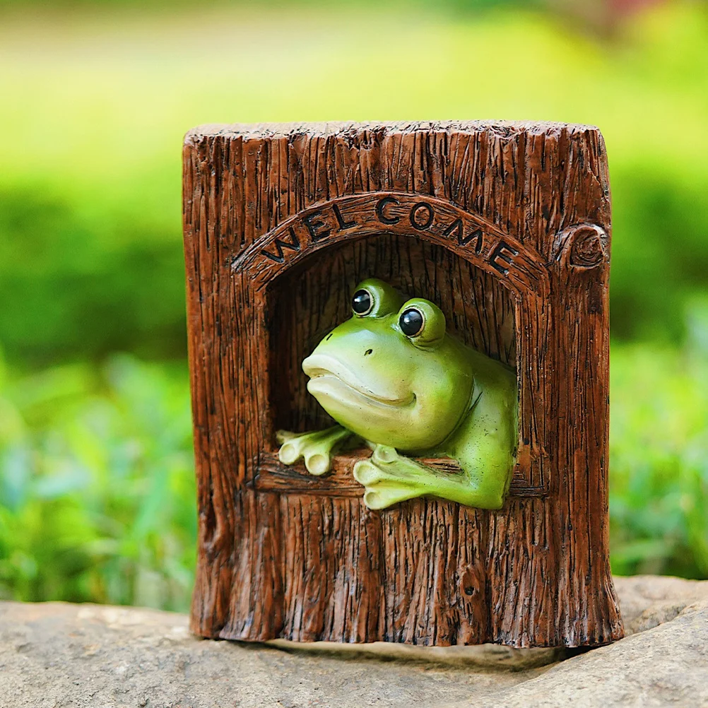 1pc Tree Hanging Frog Statue Resin Garden Sculpture Whimsical Outdoor Decor Weather-Resistant Yard Ornament Animal For Patio
1pc Tree Hanging Frog Statue Resin Garden Sculpture Whimsical Outdoor Decor Weather-Resistant Yard Ornament Animal For Patio
