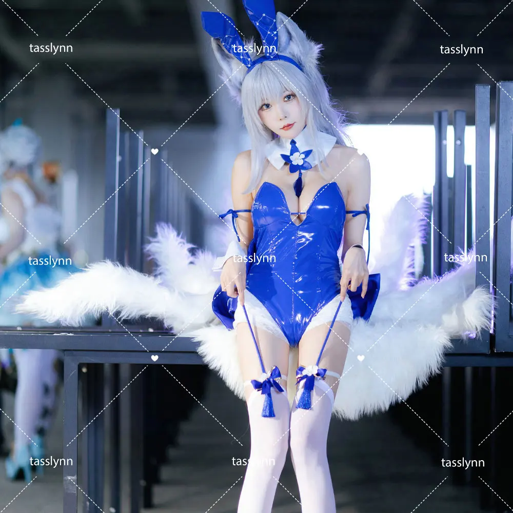 Shinano Cosplay Costumes Blue Azur Lane Bunny Girls Halloween Costumes for Women Cute Shinano Bunny Suit
Shinano Cosplay Costumes Blue Azur Lane Bunny Girls Halloween Costumes for Women Cute Shinano Bunny Suit