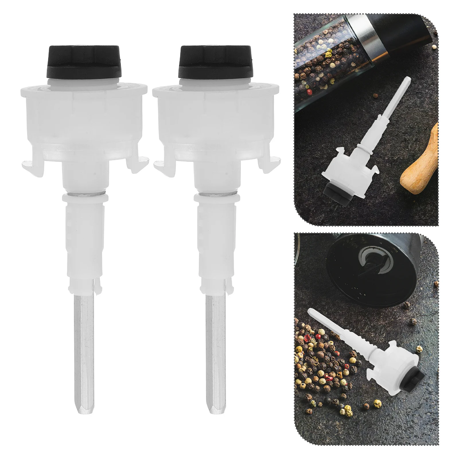 4pcs Pepper Accessories Manual Kitchen Mill Replacement Parts Ceramic Grinder Core For Salt Spice Grinding Retro Hand Crank
4pcs Pepper Accessories Manual Kitchen Mill Replacement Parts Ceramic Grinder Core For Salt Spice Grinding Retro Hand Crank