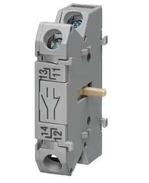 3LD9200-5C Auxiliary switch, 1 NO+1 NC, accessories for main switch and emergency stop switch 3LD2 bottom fixing device
3LD9200-5C Auxiliary switch, 1 NO+1 NC, accessories for main switch and emergency stop switch 3LD2 bottom fixing device