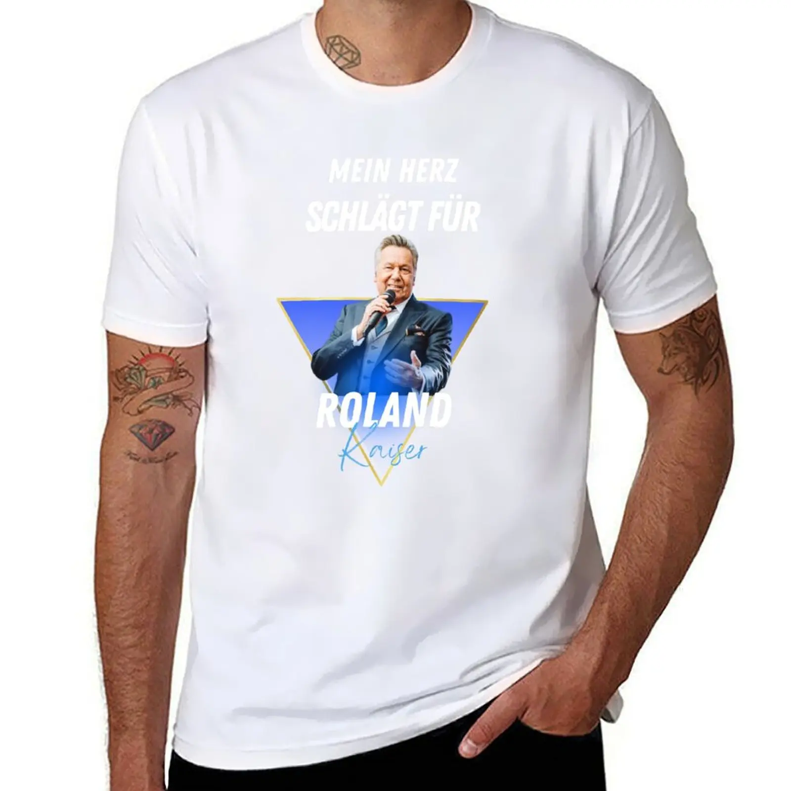 Roland Kaiser-roland kaiser festival- roland kaiser merch T-Shirt man t shirt summer t shirts for man pack white T-Shirt
Roland Kaiser-roland kaiser festival- roland kaiser merch T-Shirt man t shirt summer t shirts for man pack white T-Shirt