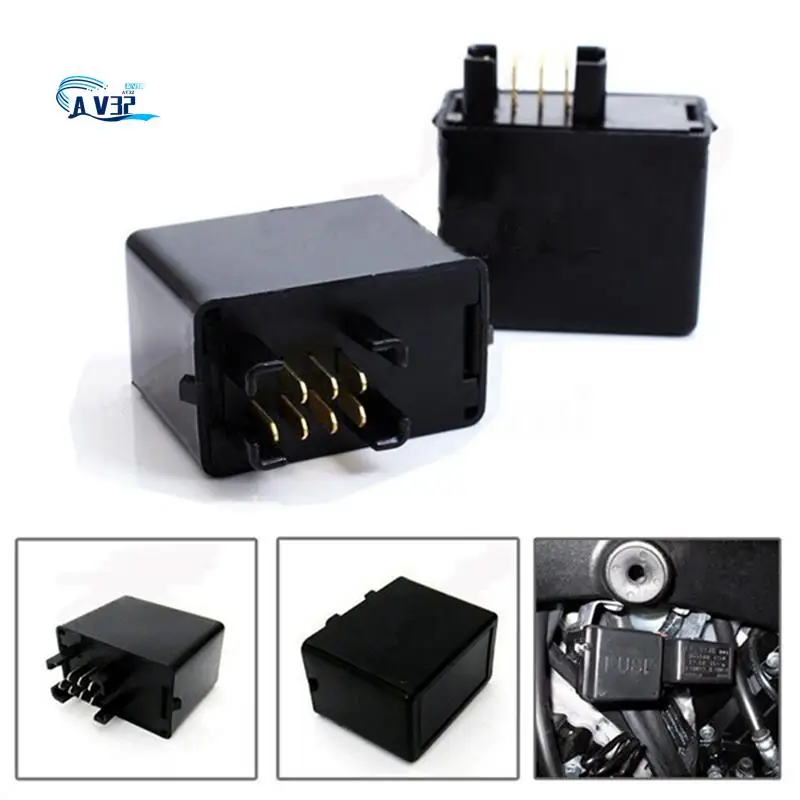 AV32-2 Pcs 7 Pin LED Indicator Flasher Relay Replacement Parts Accessories For Suzuki GSXR 650 750 1000 Bandit
AV32-2 Pcs 7 Pin LED Indicator Flasher Relay Replacement Parts Accessories For Suzuki GSXR 650 750 1000 Bandit