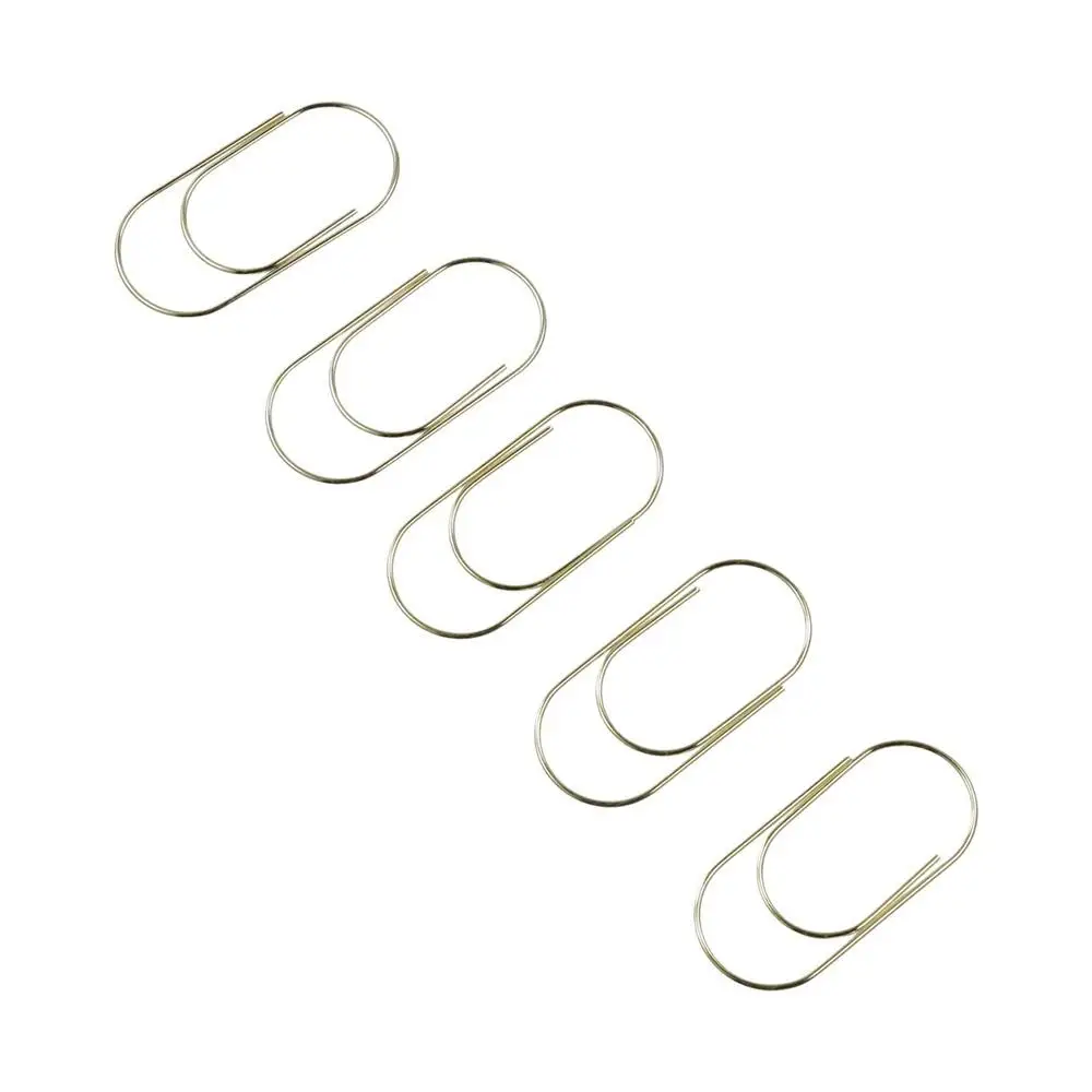 10pcs Stationery Large Wide Paper Clips Durable Simple Large Size Paper Clips Rose Gold 50mm Kawaii Photo Paper Clip Student
10pcs Stationery Large Wide Paper Clips Durable Simple Large Size Paper Clips Rose Gold 50mm Kawaii Photo Paper Clip Student