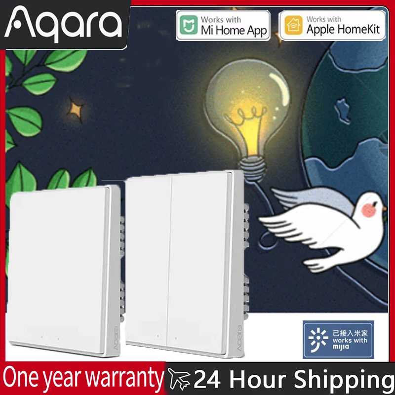 Настенный переключатель Aqara D1 Zigbee Smart Wireless Key Light Кнопка Wi-Fi Пульт дистанционного управления Aqara Opple Switch Поддержка приложения Mijia HomeKit
Настенный переключатель Aqara D1 Zigbee Smart Wireless Key Light Кнопка Wi-Fi Пульт дистанционного управления Aqara Opple Switch Поддержка приложения Mijia HomeKit