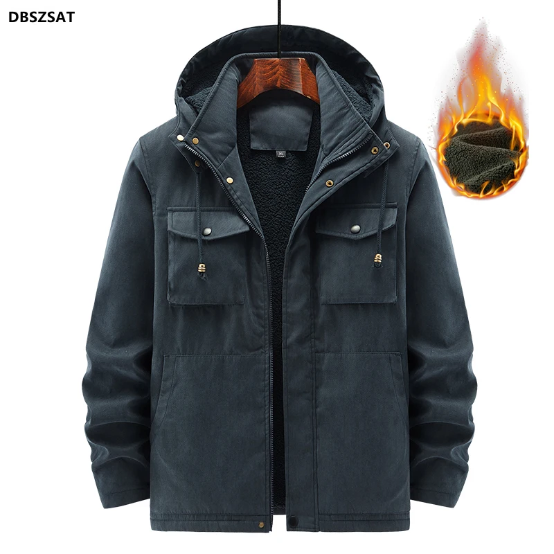 2023 Brand Winter Jacket Men Warm Thicken Fleece Fashion Casual Coat Large Size Clothing M-5XL Windbreaker Men's Jackets
2023 Brand Winter Jacket Men Warm Thicken Fleece Fashion Casual Coat Large Size Clothing M-5XL Windbreaker Men's Jackets