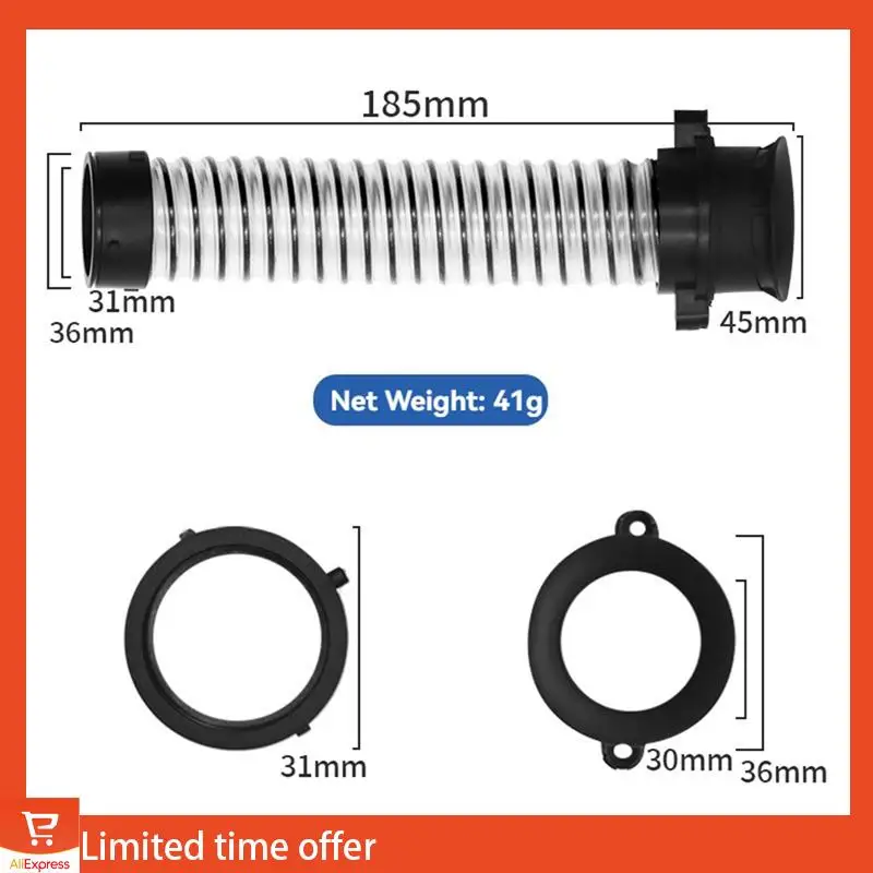 Fresh Vacuum Hose For Bissell X7(2832Z) / X7pro(2955Z)Floor Scrubber Brush Head Parts Threaded Pipe Fittings For Sewage Pipes
Fresh Vacuum Hose For Bissell X7(2832Z) / X7pro(2955Z)Floor Scrubber Brush Head Parts Threaded Pipe Fittings For Sewage Pipes