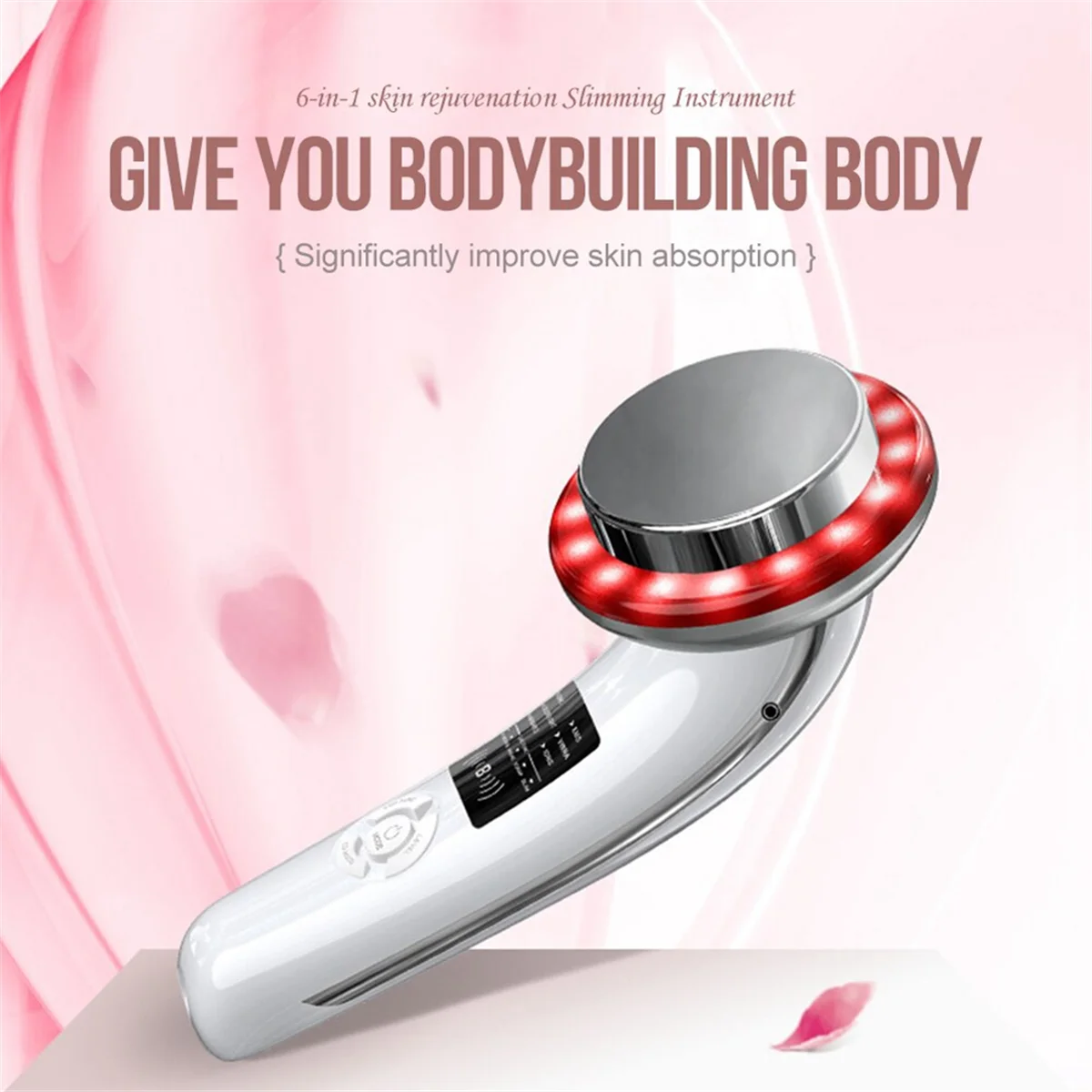 ABKB Ultrasound Cavitation EMS Slimming Machine 6-In-1 Galvanic Ultrasound Body Massager LED Infrared Therapy Tools EU Plug
ABKB Ultrasound Cavitation EMS Slimming Machine 6-In-1 Galvanic Ultrasound Body Massager LED Infrared Therapy Tools EU Plug