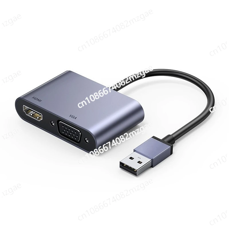 Преобразователь USB3.0 в HDMI/VGA, компьютер внешней видеокарты ноутбука, подключенный к ТВ-проектору
Преобразователь USB3.0 в HDMI/VGA, компьютер внешней видеокарты ноутбука, подключенный к ТВ-проектору
