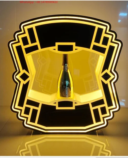 High-End Bespoke LED Bottle Display RackHigh Quality Acrylic Led Glowing Bottle Presenter Bar Nightclub Party Atmosphere Decorat
High-End Bespoke LED Bottle Display RackHigh Quality Acrylic Led Glowing Bottle Presenter Bar Nightclub Party Atmosphere Decorat