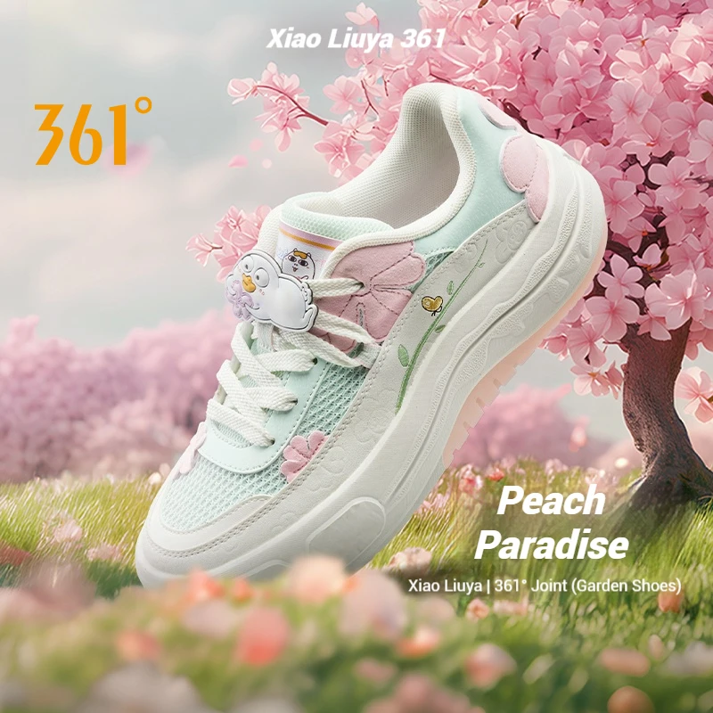 361 Degrees Women Board Shoes Trendy Mesh Breathable Versatile Comfortable Leisure Anti-slip Durable Female Sneakers 682526612F
361 Degrees Women Board Shoes Trendy Mesh Breathable Versatile Comfortable Leisure Anti-slip Durable Female Sneakers 682526612F
