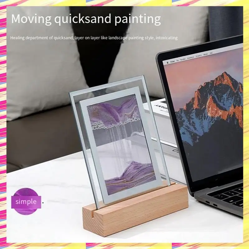 ABJJ Sand Art Moving Night Lamp Craft Quicksand 3D Landscape Flowing Sand Picture Hourglass Gift LED Table Night Light
ABJJ Sand Art Moving Night Lamp Craft Quicksand 3D Landscape Flowing Sand Picture Hourglass Gift LED Table Night Light