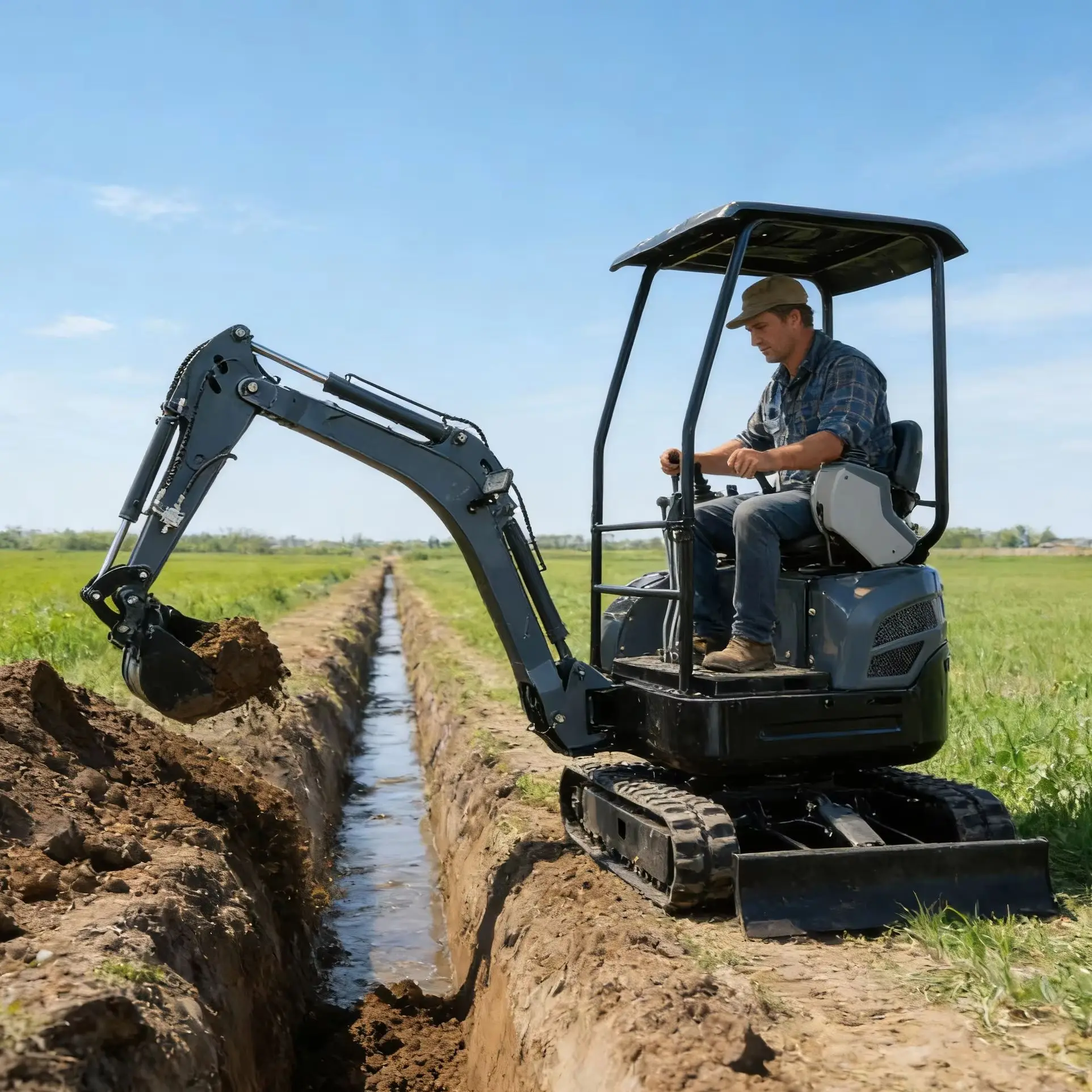 Мини-экскаватор с сертификатом CE | Цена напрямую от производителя | Доступен индивидуальный дизайн
Мини-экскаватор с сертификатом CE | Цена напрямую от производителя | Доступен индивидуальный дизайн
