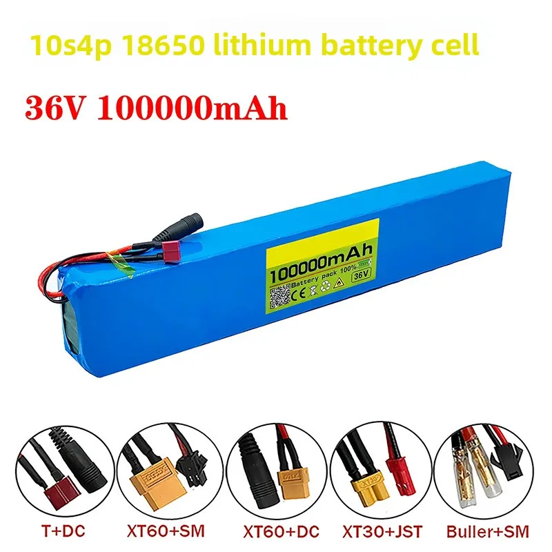 18650 lithium battery pack 36V10000mAh10 string 4 parallel lithium ion battery pack charger
18650 lithium battery pack 36V10000mAh10 string 4 parallel lithium ion battery pack charger