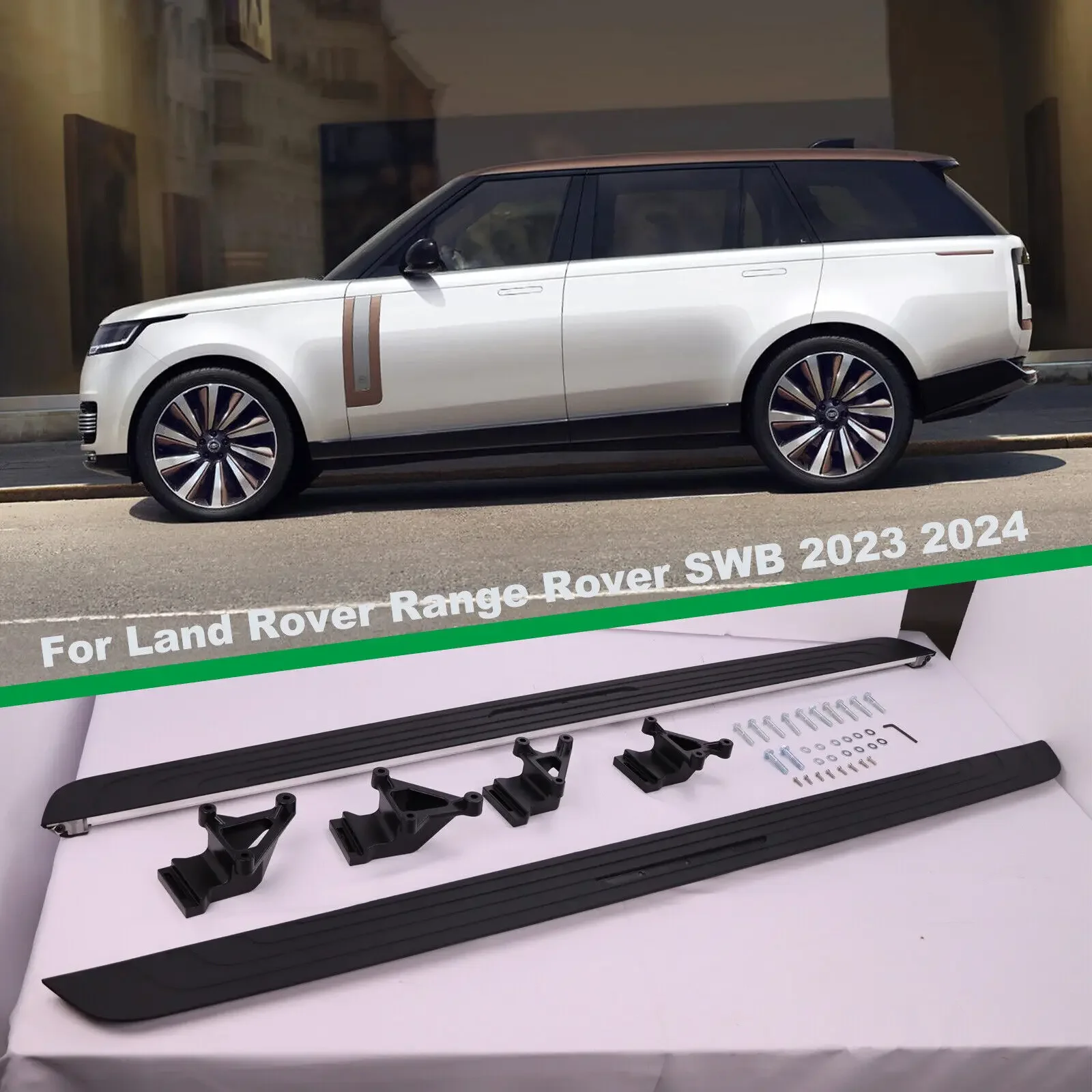 High Quality Running Boards Side Step Nerf Bar For Land Rover Range Rover Swb 2023 2024
High Quality Running Boards Side Step Nerf Bar For Land Rover Range Rover Swb 2023 2024