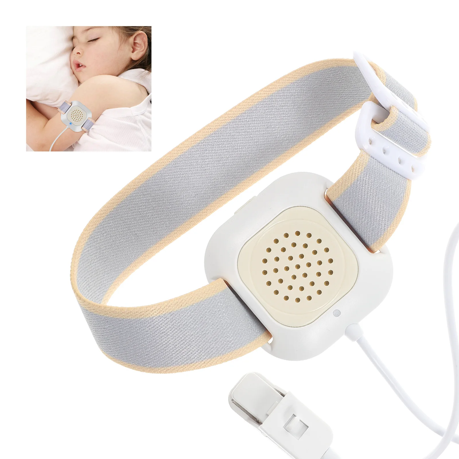 Smart Urine Sensor Alarm for Bedwetting Loud Vibration Sound Alert for Kids Potty Training Nocturnal Enuresis Solution White
Smart Urine Sensor Alarm for Bedwetting Loud Vibration Sound Alert for Kids Potty Training Nocturnal Enuresis Solution White