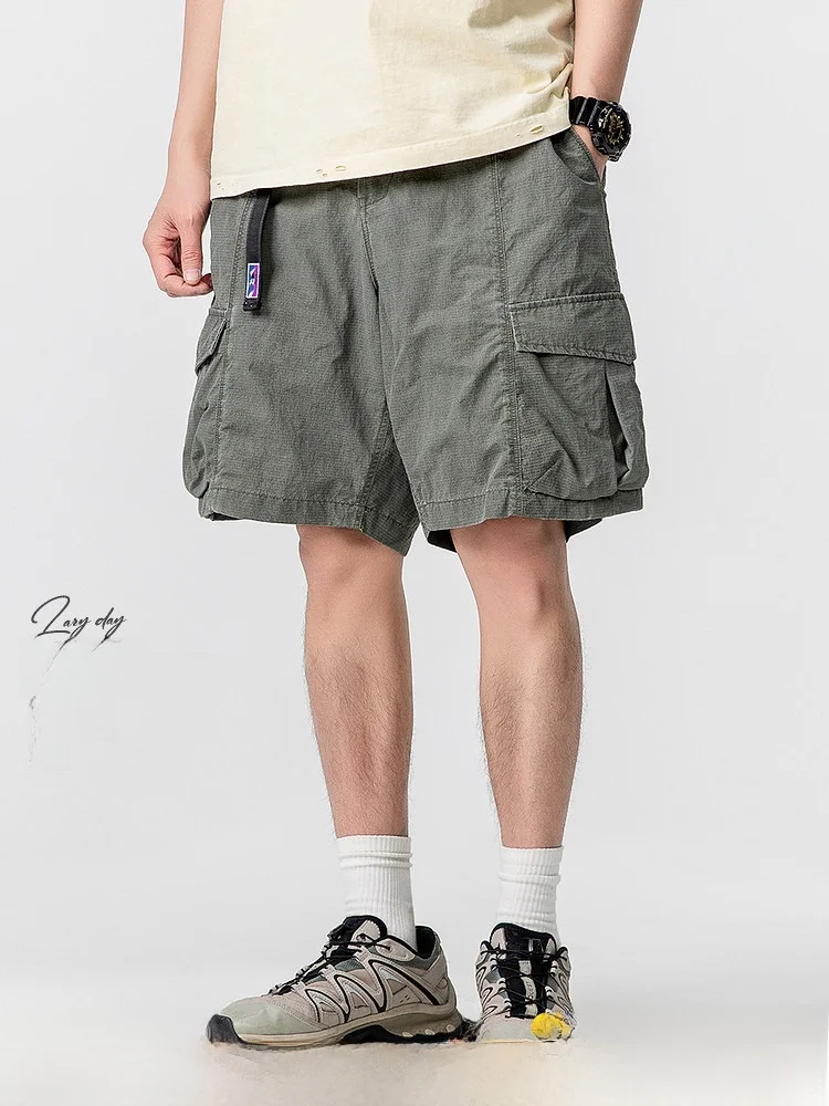 LAZY DAY Original Men's Lightweight Qui Dry Loose Fit Workwear orts Summer Youthful Energy Sle Five-Quarter Pants
LAZY DAY Original Men's Lightweight Qui Dry Loose Fit Workwear orts Summer Youthful Energy Sle Five-Quarter Pants