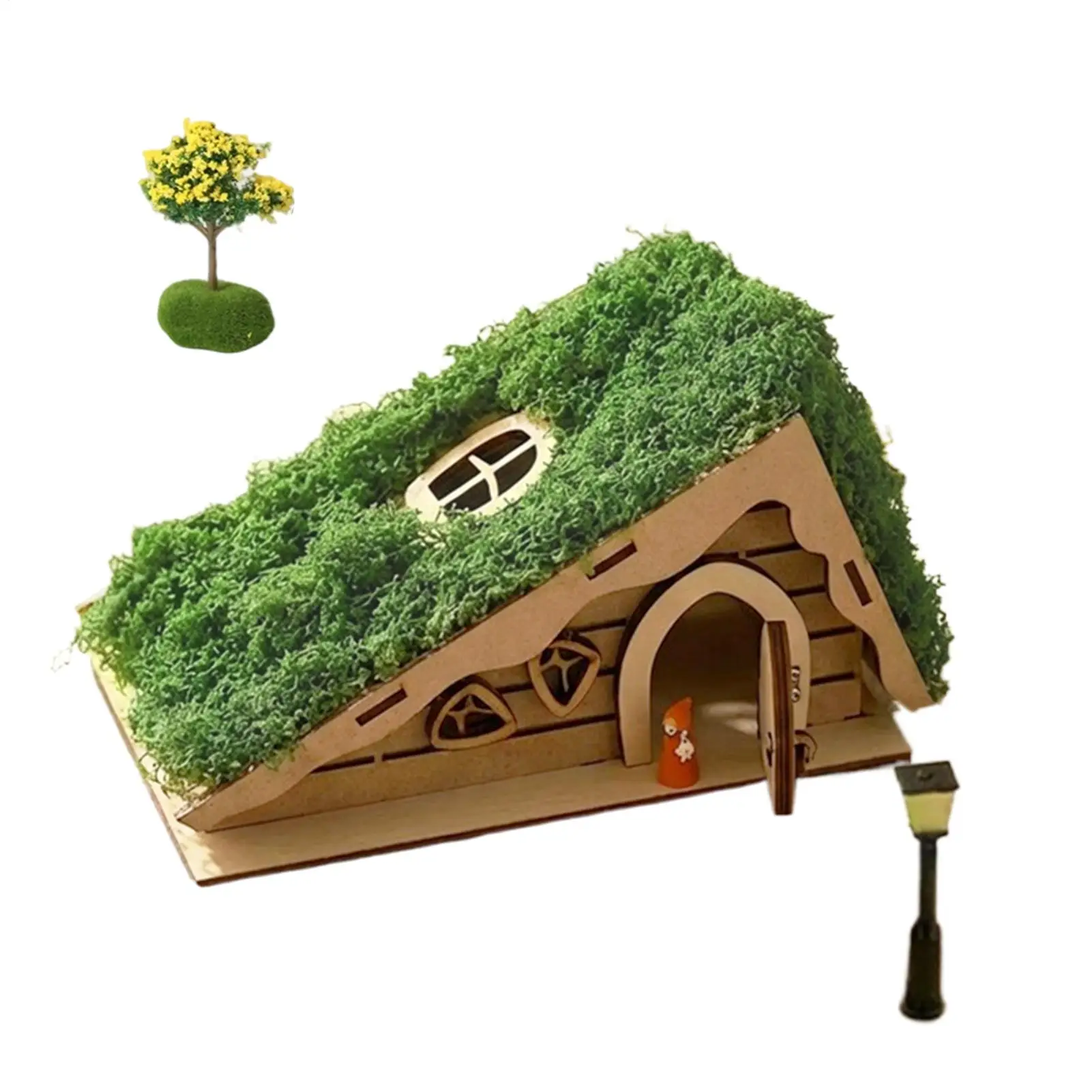 Wooden Fairy House Craft Kit Triangle Wood Craft Set Miniature Doll House Kits For Holiday Home Event Party Desk Kids Girls
Wooden Fairy House Craft Kit Triangle Wood Craft Set Miniature Doll House Kits For Holiday Home Event Party Desk Kids Girls