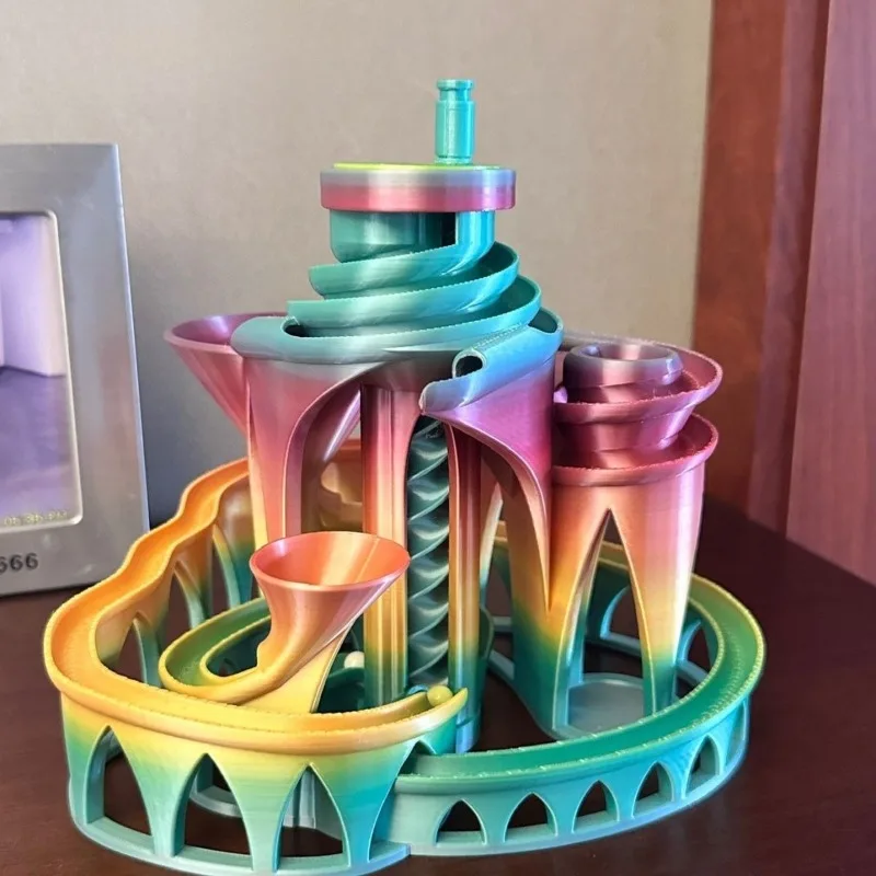 3D Printing Toy Hand Crank Pinball Track Montessori Children Toy Small Ball Track Educational STEM Toys Children Birthday Gifts
3D Printing Toy Hand Crank Pinball Track Montessori Children Toy Small Ball Track Educational STEM Toys Children Birthday Gifts