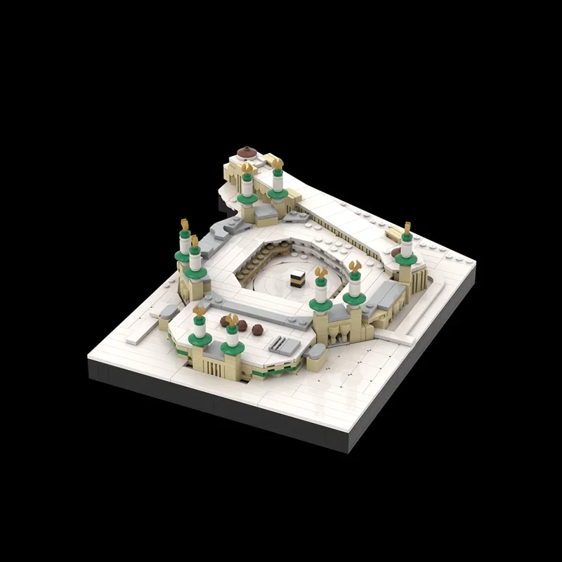 City Street View Model Moc Building Blocks Halal Temples Bricks The Holy Land DIY Assembly Construction Toy Holiday Gifts
City Street View Model Moc Building Blocks Halal Temples Bricks The Holy Land DIY Assembly Construction Toy Holiday Gifts