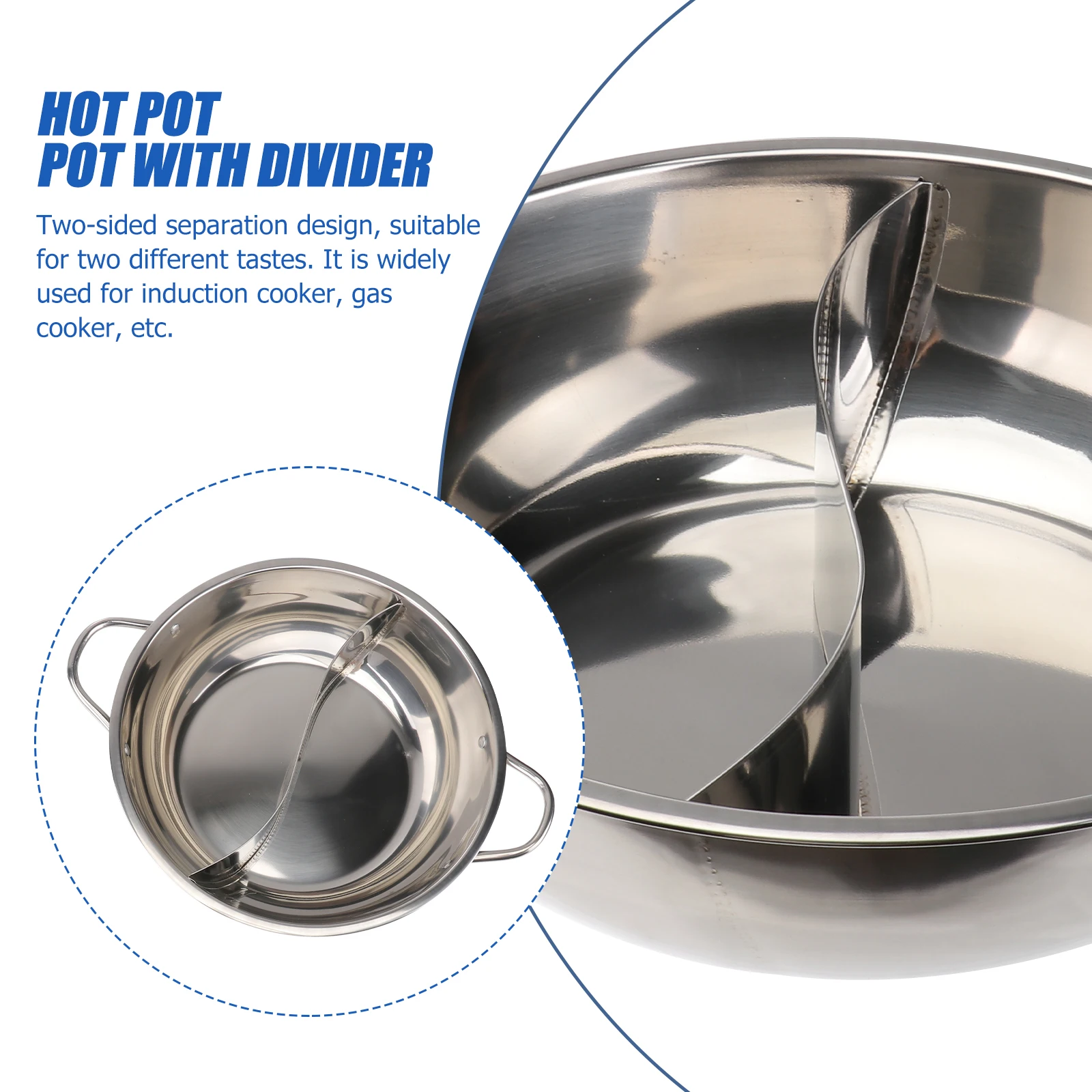 Stainless Steel M Duck Pot Hotpot Cookware Glass Lid Suitable Family Party Restaurant Induction Gas Cooker Large H
Stainless Steel M Duck Pot Hotpot Cookware Glass Lid Suitable Family Party Restaurant Induction Gas Cooker Large H