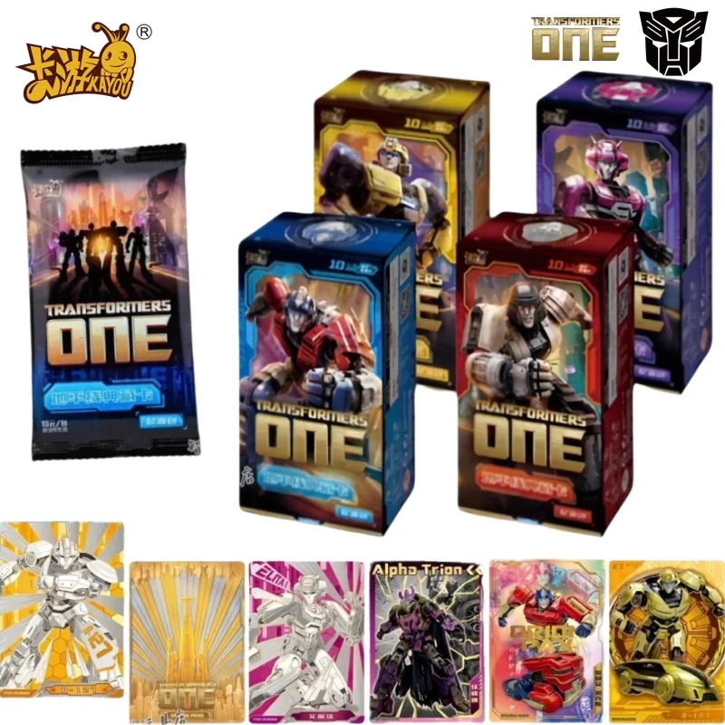 KAYOU Genuine Transformer Card Horizon Card Origin Package Series Animation Game Collection Card Children Toy Gift Original box
KAYOU Genuine Transformer Card Horizon Card Origin Package Series Animation Game Collection Card Children Toy Gift Original box