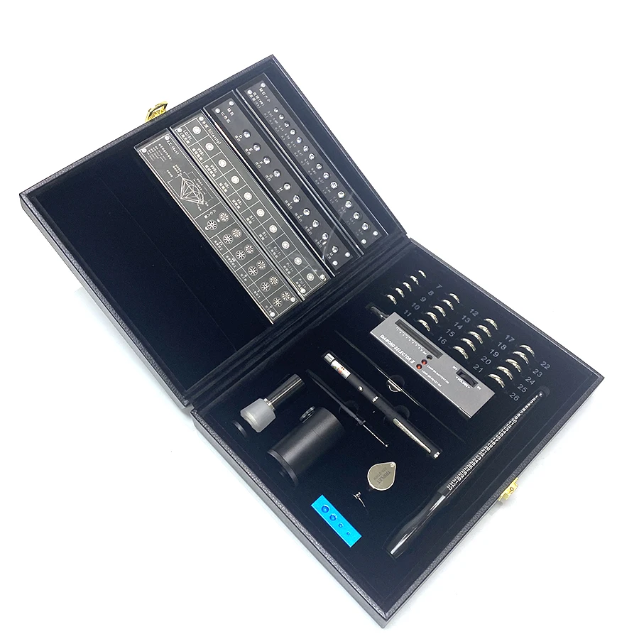 Jewellery Tools Gemstones Identification Instrument Set Checking Gemstones Feature Tools Jewelry Testing Testers & Measurements
Jewellery Tools Gemstones Identification Instrument Set Checking Gemstones Feature Tools Jewelry Testing Testers & Measurements