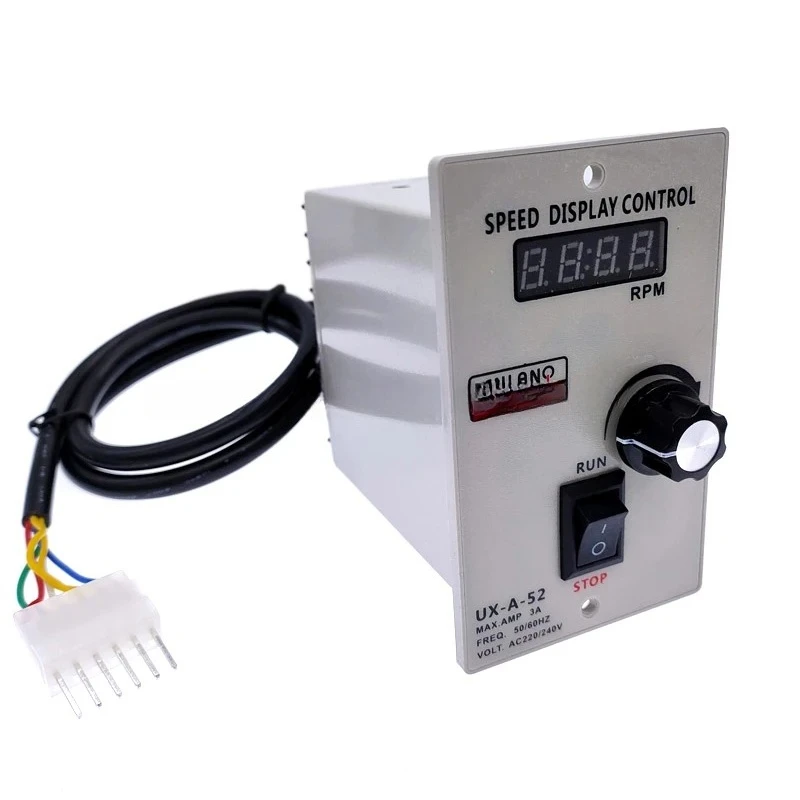 Suitable for 400W AC 220V Speed Pinpoint Regulator Controller Forward & Backward 50/60hzUX-A-52 speed controller Motor
Suitable for 400W AC 220V Speed Pinpoint Regulator Controller Forward & Backward 50/60hzUX-A-52 speed controller Motor