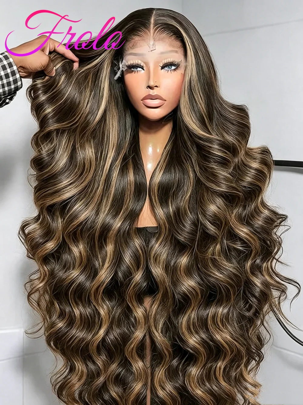 1B/27 Black And Blonde Color Body Wave Highlight Ombre 13x6 Lace Front Human Hair Wigs 200 Density Brazilian Body Wave Lace Front Pre Plucked Highlight Wig For Women
1B/27 Black And Blonde Color Body Wave Highlight Ombre 13x6 Lace Front Human Hair Wigs 200 Density Brazilian Body Wave Lace Front Pre Plucked Highlight Wig For Women
