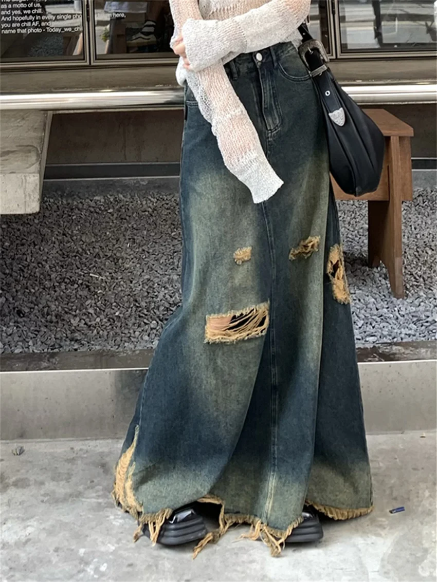 PLAMTEE M-L Women A-Line Skirts Mopping Denim Chic Autumn 2023 Stylish Office Lady High Street Vintage Mopping Jeanswear Slim
PLAMTEE M-L Women A-Line Skirts Mopping Denim Chic Autumn 2023 Stylish Office Lady High Street Vintage Mopping Jeanswear Slim