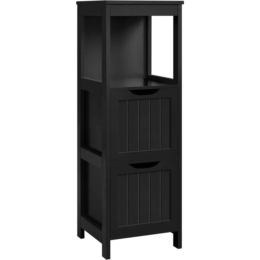 Bathroom floor cabinet, storage rack bracket with 2 detachable drawers, multifunctional wooden corner cabinet
Bathroom floor cabinet, storage rack bracket with 2 detachable drawers, multifunctional wooden corner cabinet